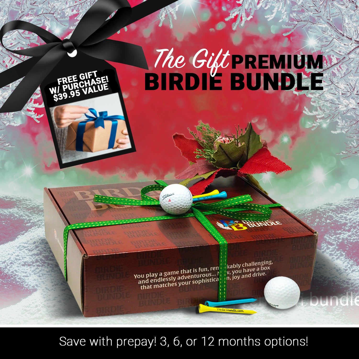 The Gift - Premium Birdie Bundle  (Prepay 3, 6, 12 Months)